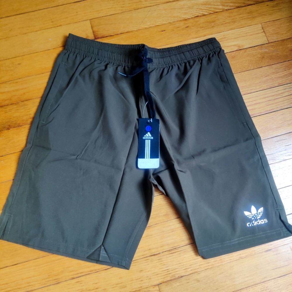 Brand New Adidas Originals Mens  Blue Swim Shorts Size : L, XL, XXL ...AVAILABL